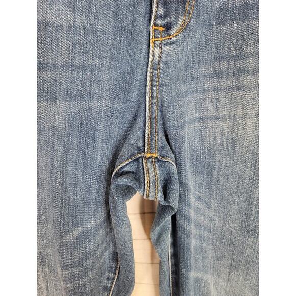 PILCRO & THE LETTERPRESS HIGH RISE SKINNY MID WASH JEANS, SZ 31 - Picture 3 of 14